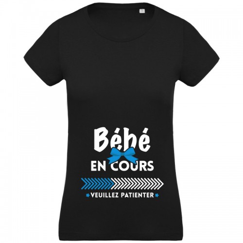 T Shirt Bebe En Cours Garcon